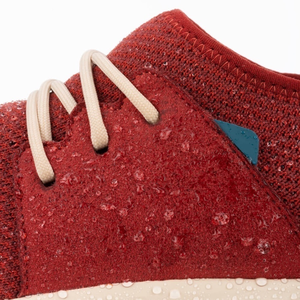 Vessi Maple Red on Off White Women’s Everyday Classic - Picture 5 of 15